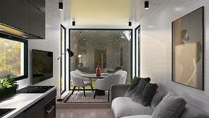 Minimaja / Aiamaja / Moodulmaja "Yarden Weekend Home" (7 foto / 8)
