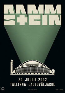 RAMMSTEIN Tallinna Lauluväljak 20.07.2022 - 3 билета €240 (1 фото из 1)