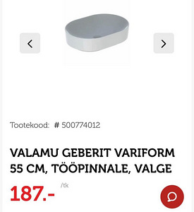 Uus ovaalne Gebernit valamu tööpinnale (4 foto / 4)