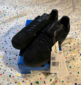 Черные кроссовки adidas Originals Gazelle (4 фото из 4)