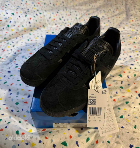 Черные кроссовки adidas Originals Gazelle (фото #4)