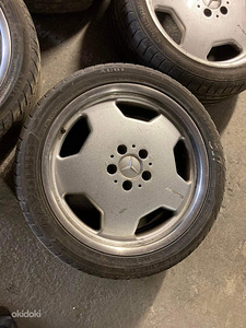 R18 AMG оригинальные диски мерседес w140 моноблоки (2 фото из 6)