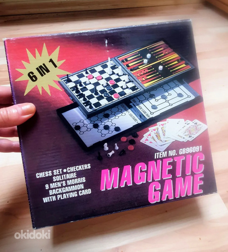Magnetic game 6 in 1 (foto #1)