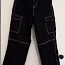 Чёрные карго джинсы (фото #1)
