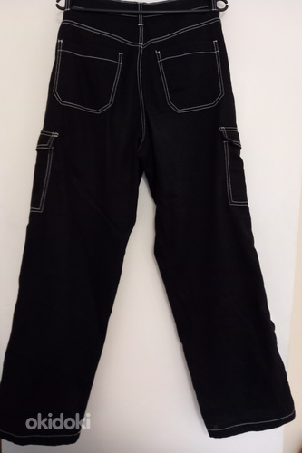 Чёрные карго джинсы (фото #2)